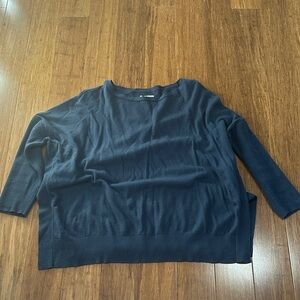 Lou & Grey Deep Blue Knit Top